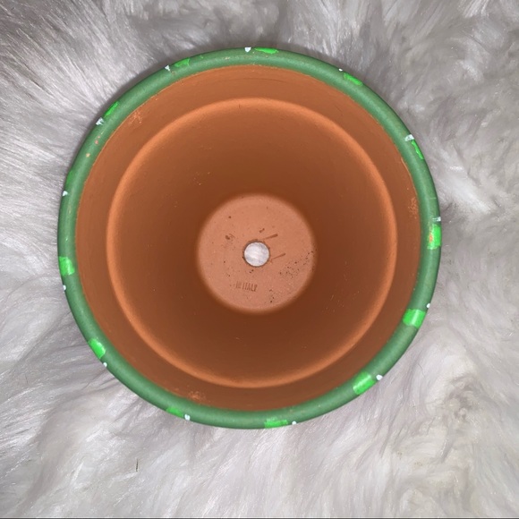 🎉HP!! 🍉NEW! Watermelon Hand Painted Flower Pot - Picture 11 of 15